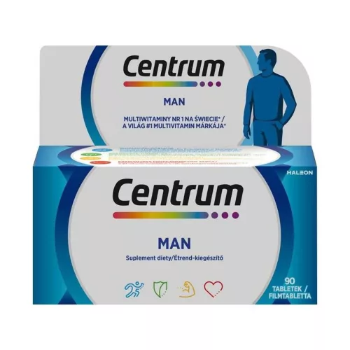 Centrum Férfiaknak A-Z filmtabletta 90x