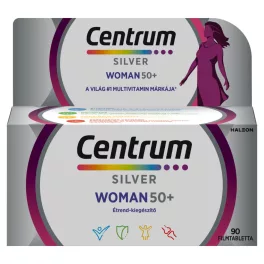 Centrum Nőknek 50+ A-Z filmtabletta 90x
