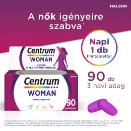 Centrum Nőknek A-Z filmtabletta 90x