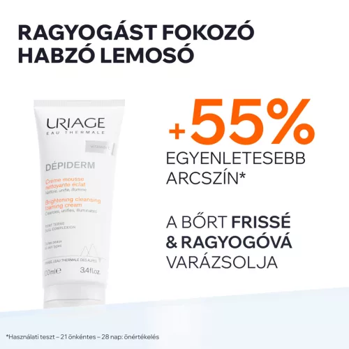 Uriage Dépiderm ragyogást fokozó habzó lemosó 100ml 
