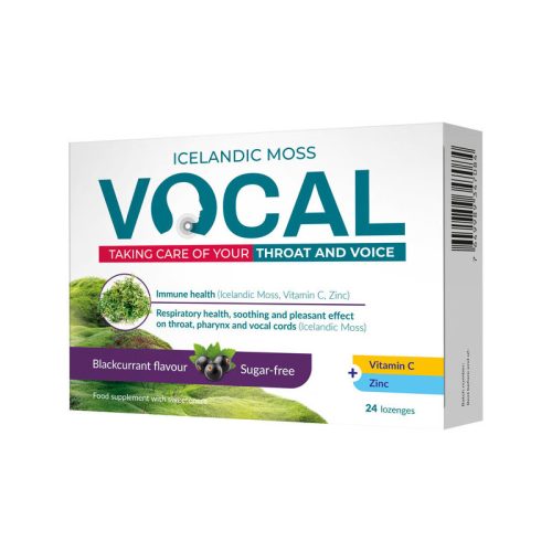 VOCAL SZOPOGATO TABLETTA FEKETERIBIZLI 24X