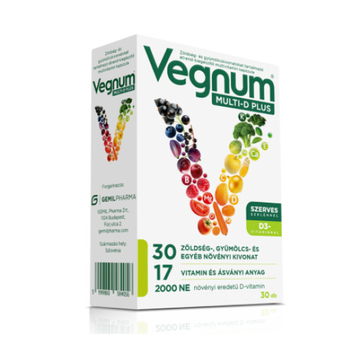 VEGNUM MULTI-D PLUS ETRENDKIEG.KAPSZULA 30X