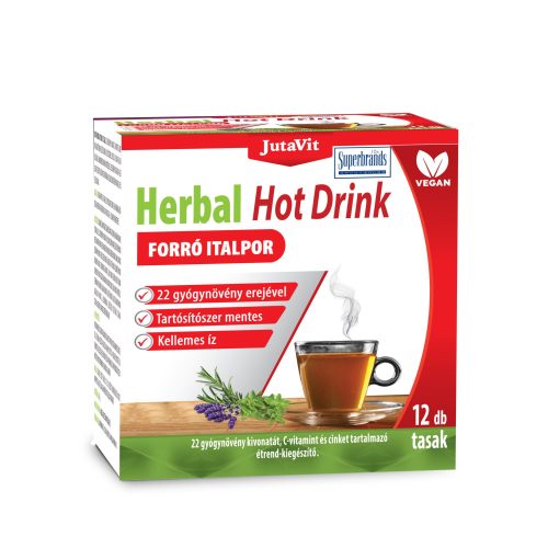 JUTAVIT HERBAL HOT DRINK FELNOTT 12X