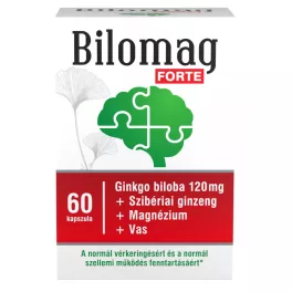 Bilomag Forte Ginkgo Biloba 120mg kapszula 60x