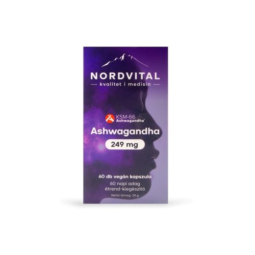 NORDVITAL ASHWAGANDHA VEGAN KAPSZULA 60X