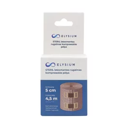   Elysium steril, latexmentes, rugalmas kompressziós pólya 5cmx4,5m 1x