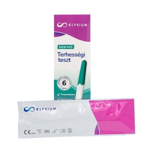 Elysium korai terhességi teszt 10mlU/ml 1x