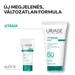 Uriage Hyséac fluid SPF50+ mattító fényvédő zsíros bőrre 50ML