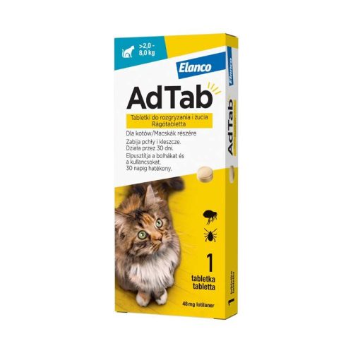 A.U.V. AdTab 48 mg rágótabletta macskáknak 1x