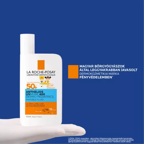 La Roche Posay Anthelios Dermo-Pediatrics napvédő fluid SPF50+ gyermek 50ml