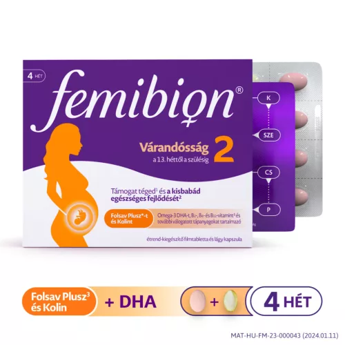 Femibion 2 Várandósság kapszula+ filmtabletta 56+56 