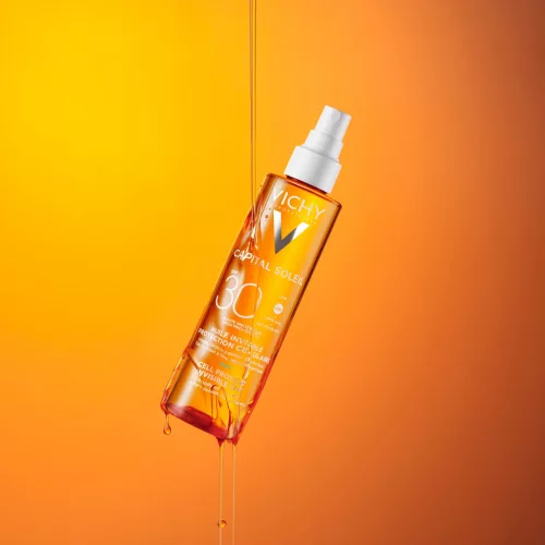 VICHY Capital Soleil Cell Protect SPF50+ láthatatlan olaj 200ml
