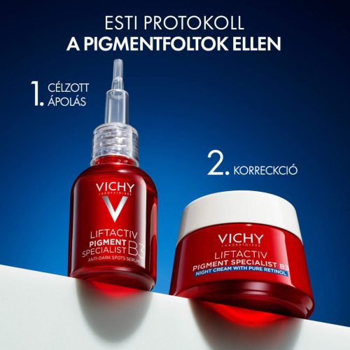 VICHY Liftactiv B3 Bőrtónus korrigáló éjszakai arckrém retinollal 50ml