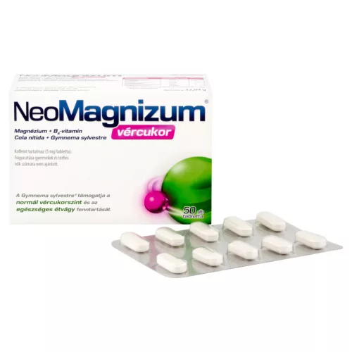 NeoMagnizum vércukor tabletta 50x