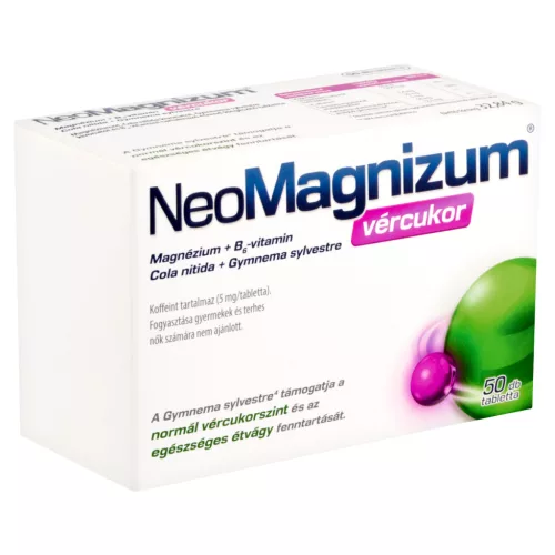 NeoMagnizum vércukor tabletta 50x
