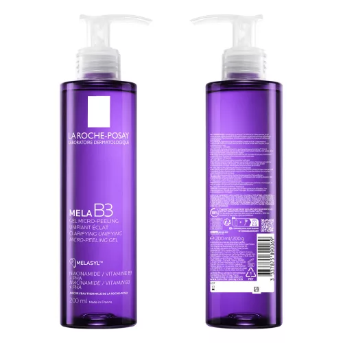 La Roche Posay Mela B3 sötét foltok ellen, tisztító, egységesítő, mikro-hámlasztó gél 200ml