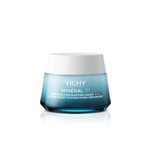 VICHY Minéral 89 Akár 100 órás hidratáló arckrém gazdag állag 50ml