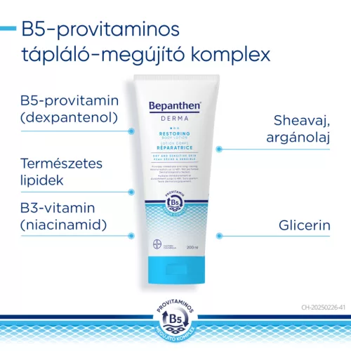 Bepanthen Derma bőrmegújító testápoló 200ml