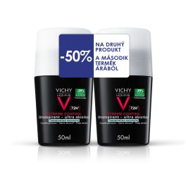 VICHY Homme Invisible Resist Antiperspirant duopack 2X50ml