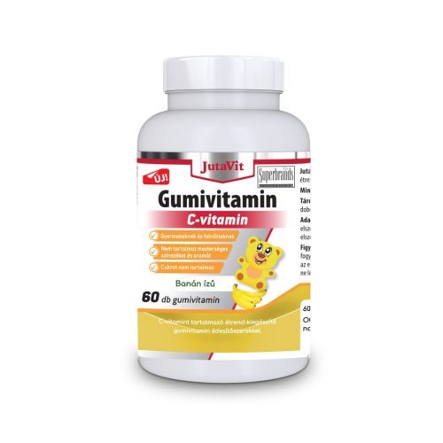 JUTAVIT C-VITAMIN GUMIVITAMIN CUKORMENTES 60X