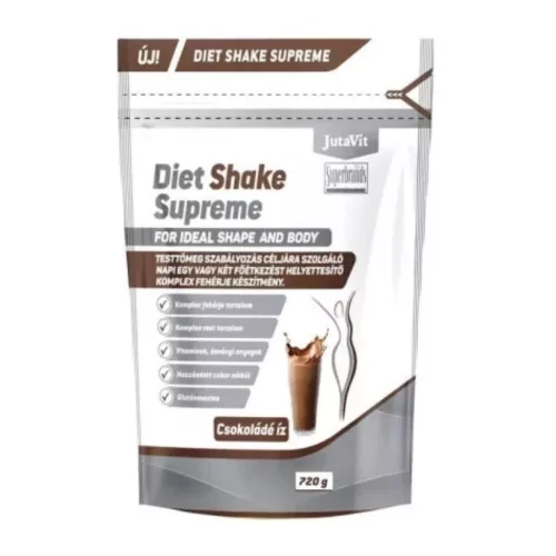 Jutavit Diet Shake Supreme italpor csokoládé 702g