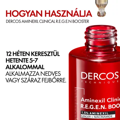 VICHY Aminexil Clinical R.E.G.E.N. BOOSTER hajregeneráló szérum