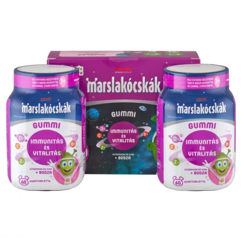 Marslakócskák Gummi bodzás gumitabletta 120x