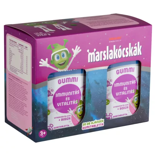 Marslakócskák Gummi bodzás gumitabletta 120x