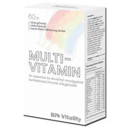 Bio Vitality Multivitamin 400mg lágyzselatin kapszula 60x