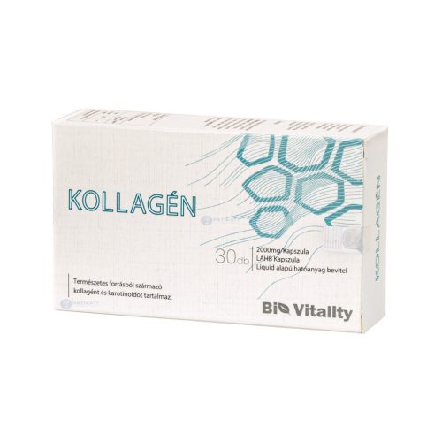 BIO VITALITY KOLLAGEN 2000MG LAGYZS.KAPSZ. 30X