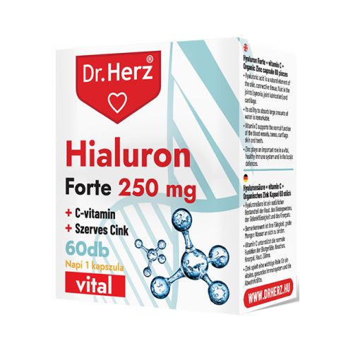 DR HERZ HIALURON FORTE 250MG KAPSZ. 60X