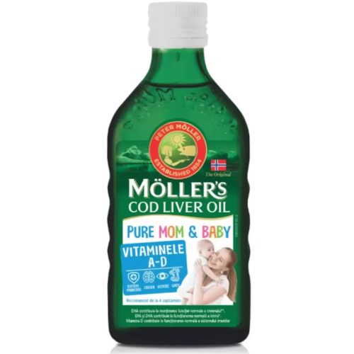 MOLLERS MOM BABY TOKEHALMAJ OLAJ 250ML