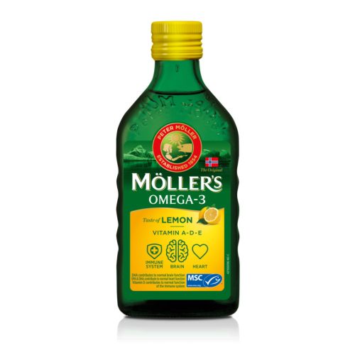 MOLLERS OMEGA-3 HALOLAJ CITROM 250ML