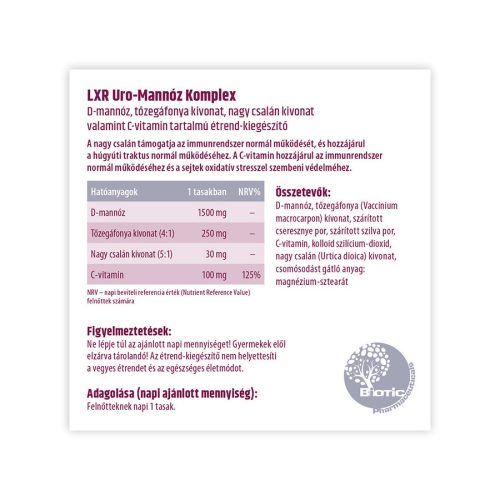 LXR Uro-Mannóz Komplex 20x