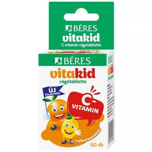 Béres VitaKid C-vitamin rágótabletta 60x