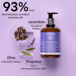 Apivita arctisztító habzó gél minden bőrtípusra 300ml