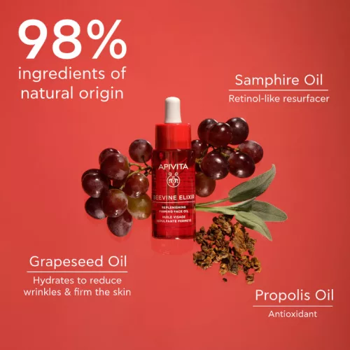 Apivita Beevine Elixir Ránctalanító feszesítő szérum 30ml