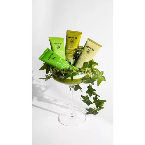 Apivita Express mélyhámlasztó arcradír olívával 50ml