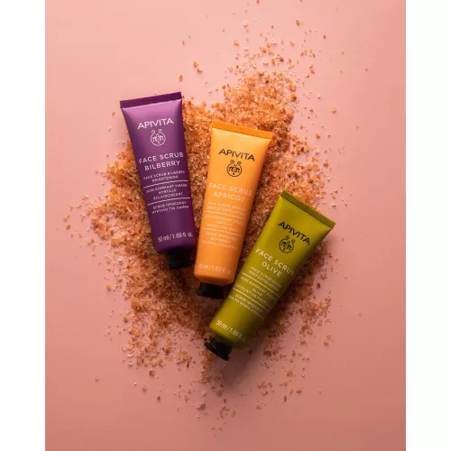 Apivita Express mélyhámlasztó arcradír olívával 50ml