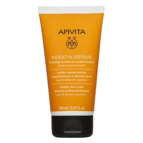 Apivita Keratin Repair hajkondicionáló száraz vagy töredezett hajra 150ml
