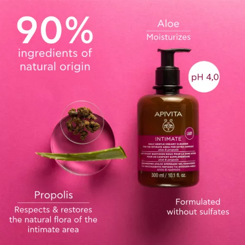 Apivita INTIM Mosakodó gél "LADY" Menopauza 300ml