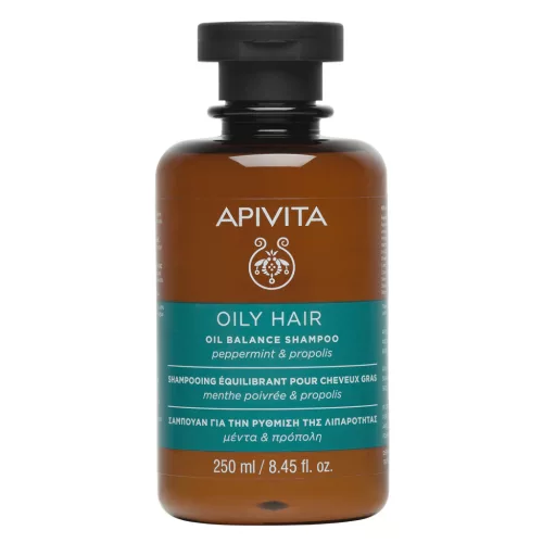 Apivita Sampon zsíros hajra 250ml