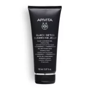 Apivita Black Detox arc- és szemkörnyéktisztító 150ml