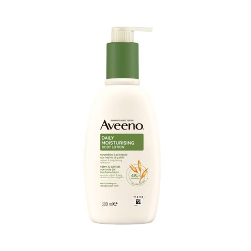 Aveeno Daily Moisturising testápoló illatmentes 300ml