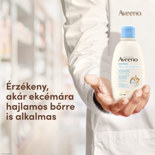 Aveeno Dermexa bőrpuhító tusfürdő illatmentes 300ml