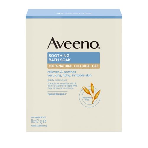 Aveeno nyugtató fürdőpor 8x42g