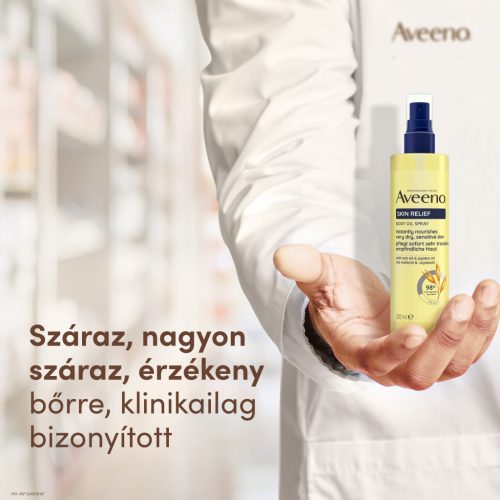 Aveeno Skin Relief testápoló olajspray 200ml