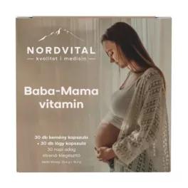 Nordvital Baba-Mama vitamin terhesvitamin 30+30db