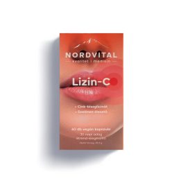 Nordvital Lizin-C szelénnel és cinkkel vegán kapszula 60x