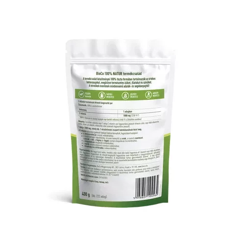 BioCo 100% Natur C-vitamin por 400g 